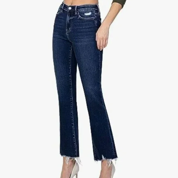 Dark Wash Bootcut Jeans – Flattering & Flared! - Picture 6 of 8
